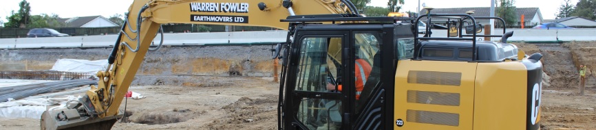 Warren Fowler Earthmovers excavate the fine line with Topcon machine control