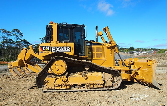 Exaro Caterpillar D6T Dozer with Topcon 3D-MC MAX System