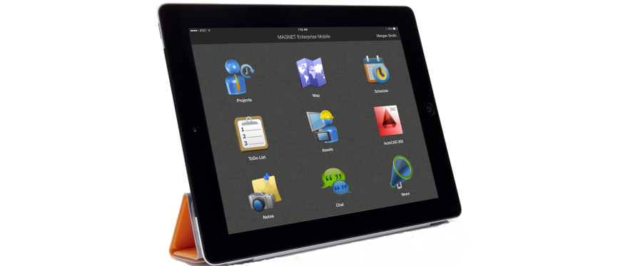 MAGNET Enterprise Mobile app for Apple iPad devices