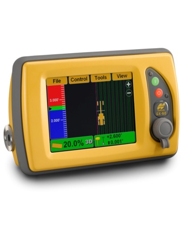 3D GNSS control for Grader