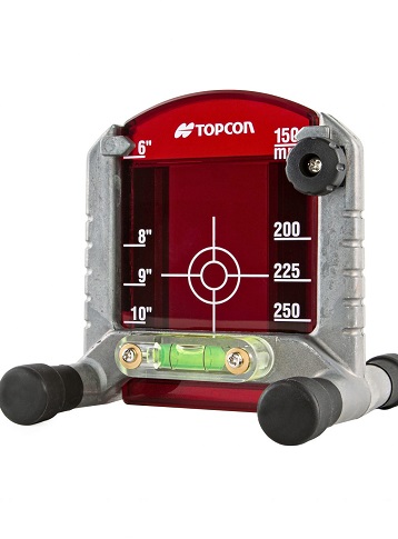 Topcon Pipe Laser Small Plate Target